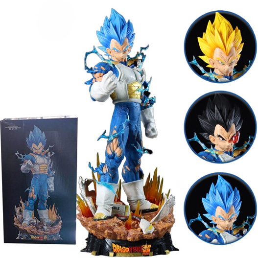 Mua bán MÔ HÌNH PVC VEGETA 3 HEAD FAKE